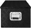 vidaXL Aufbewahrungsbox Schwarz 90x47x33,5 cm Aluminium 152255 Bild 4