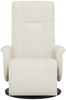 vidaXL Relaxsessel mit Fußteil Creme Kunstleder 356505 Bild 3