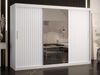 Kleiderschrank Kirtan Wave 2 250 (Farbe: Weiß, Größe: 250 cm) Bild 3