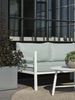 Blumentopf Timjan aus Aluminium, modern, silber, rostfrei, mit Entwässerungsloch und verstellbaren Füßen Bild 5