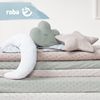 roba Kuschelkissen 'roba Style' für Kinder - Flauschiges Dekokissen in Wolken-Form - Frosty Green Bild 5