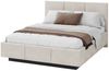 thematys Polsterbett mit Bettkasten & Lattenrost, 120x200–180x200cm - Stauraum - Cord, Samt (Bezug - Optional mit 28 cm H3/H4 Taschenfederkern oder 23 cm Taschenfederkern-Matratze H2, hydraulisches Stauraumbett) Bild 3