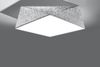 Deckenleuchte, PVC, Stahl, silber Bild 2
