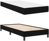 vidaXL Boxspringbett mit Matratze Schwarz 100 x 200 cm Stoff 3398467 Bild 5