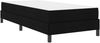 vidaXL Boxspringbett mit Matratze Schwarz 100 x 200 cm Stoff 3398467 Bild 4