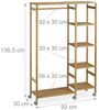 Rollgarderobe Bambus Bild 4