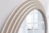 Extravaganter Rundbogen Design Spiegel 160x80cm FORMOSA greige beige modern Bild 3