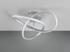 LED Decken- und Wandleuchte MEO Metall Silber, Ø 40cm Bild 5