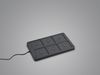 6er SET Akku LED Outdoor Tischleuchten FERNANDEZ Grau ohne Kabel, H: 38cm Bild 5