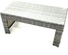 Fimous Polyrattan Gartenmöbel Set Outdoor 8-Sitzer Garten Sofa Sets mit Glasplatte Couchtisch Bild 4