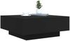 Couchtisch, Sofatisch Schwarz 80x80x31 cm Holzwerkstoff Bild 4