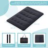 Japanische Futon Matratze mit Waschbarem Bezug &Tragetasche Tatami-Matte Schwarz 140 x 200 cm Bild 3