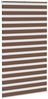 vidaXL Doppelrollo Braun 125x200 cm Stoffbreite 120,9 cm Polyester 4014370 Bild 3