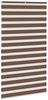 vidaXL Doppelrollo Braun 125x200 cm Stoffbreite 120,9 cm Polyester 4014370 Bild 4