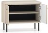 Selsey 'Caletto' Schuhschrank mit Lamellen, beige, ca. 55 x 68 x 34 cm Bild 4