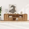vidaXL Eckregal Artisan-Eichen-Optik 160x40x45 cm Holzwerkstoff 3307827 Bild 3