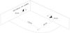 Langeck Whirlpool Royal 160x125 links Made in Germany 21 Düsen ohne Armatur : Ohne Armaturen Bild 4