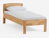 Dico Massivholz Einzelbett Komfortbett Seniorenbett 430.03, Buche wenge lackiert Bild 1