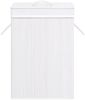vidaXL Bambus-Wäschekorb mit 2 Fächern Weiß 72 L 320743 Bild 4