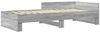vidaXL Bettgestell Grau Sonoma 90x190 cm Holzwerkstoff 849591 Bild 2