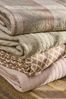 Ib Laursen - Decke Quilt Tagesdecke Überwurf 180x130cm Rosa Kreuzstiche 07961-43 Bild 2