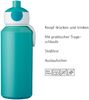 Mepal CAMPUS Pop-Up Trinkflasche Set mit Flip-Up Ersatzdeckel Cool Blue (2025) Bild 4