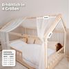 lilimaus Betthimmel Betthimmel fürs Hausbett mit Leuchtsternen nachtleuchtend, Magischer Betthimmel mit leuchtenden Sternen für traumhafte Nächte Bild 3