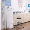 hjh OFFICE Arbeitsstuhl Arbeitshocker TOP WORK 14 I Hartschaum, Schwarz Bild 2