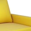 vidaXL 2-tlg. Sofagarnitur mit Kissen Gelb Samt 3201522 Bild 5