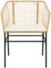vidaXL Gartenstühle 2 Stk. mit Kissen Braun Poly Rattan 369101 Bild 5