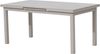 Primaster Gartentisch ausziehbar Aluminium Rhodos 167/217 x 90 cm hellgrau Bild 2