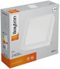 LED Aufbau Deckenleuchte Deckenlicht Eckig 24W 2400LM 3000K, 27X27cm Ultra Slim LED Panel Bild 5
