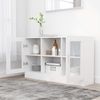 vidaXL Vitrinenschrank Weiß 120x30,5x70 cm Holzwerkstoff 802786 Bild 3
