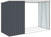 vidaXL Garten Brennholzlager Anthrazit 245x98x159 cm Verzinkter Stahl 46295 Bild 5