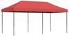 vidaXL Pop-Up Partyzelt, faltbar, Stahl / PE, Burgunderrot, ohne Seitenteile, 315 x 580 x 292 cm Bild 2
