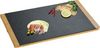 Buffetplatte aus Schiefer mit Bambusrahmen - 45 x 30cm Bild 4