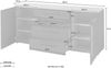 Sideboard LOFT-TWO Laminat graphit Artisan Eiche Bild 4
