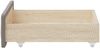 vidaXL Bettschubladen 2 Stk. Taupe Holzwerkstoff und Stoff 833913 Bild 5