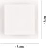 Trio Leuchten LED Wandleuchte Mio 6W warmweiß weiß matt Metall Bild 4