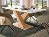 Esstisch Home-X in weiß und Eiche ausziehbar 150 - 190 cm Bild 4