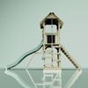 PolarPlay Spielturm Vimmerby aus Holz in Grün Bild 3