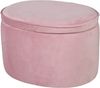 roba Kinderhocker 'Lil Sofa' mit Aufbewahrungsfunktion - oval - Samtstoff - Mauve Bild 4