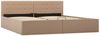vidaXL Stauraumbett Hydraulisch Cappuccino-Braun Kunstleder 180×200 cm 285533 Bild 3