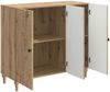 vidaXL Sideboard Artisan-Eiche 89 x 34,5 x 80 cm Holzwerkstoff 894194 Bild 3