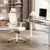 Yaheetech Drehstuhl Ergonomischer Chefsessel mit Verstellbarer Kopfstütze, Höhenverstellbarer Schreibtischstuhl fürs Büro/Arbeitszimmer Bild 2