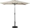 Primaster Balkonschirm Florenz UV-Schutz 80 Neigefunktion Gartenschirm Alu beige Bild 2