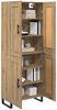 vidaXL Highboard Artisan-Eiche 69,5 x 34 x 180 cm Holzwerkstoff 3415926 Bild 3