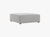 Micadoni Hocker Jodie 1-Sitzer Strukturierter Stoff Megan Hellgrau Bild 2