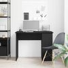 vidaXL Schreibtisch Schwarze Eiche 100x55x75 cm Holzwerkstoff 862434 Bild 3