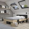 Calicosy Bett mit Stauraum 160x200 cm - Swive - Kastanie Bild 2